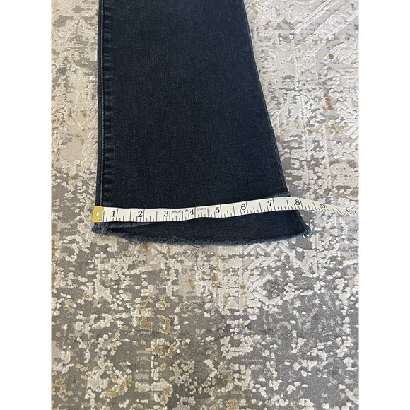 MOTHER Dark Blue Flare & Wide Leg Jeans - Picture 3 of 9